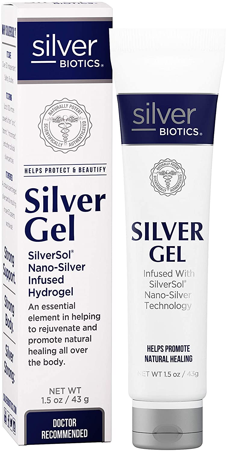 Silver Gel Nano-Silver Infused Hydrogel 1.5oz