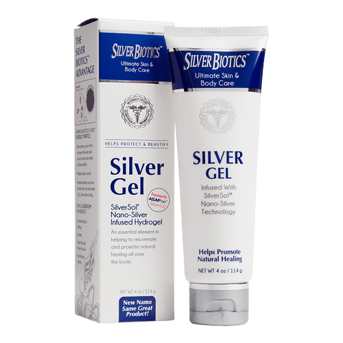 Silver Gel Nano-Silver Infused Hydrogel 4oz