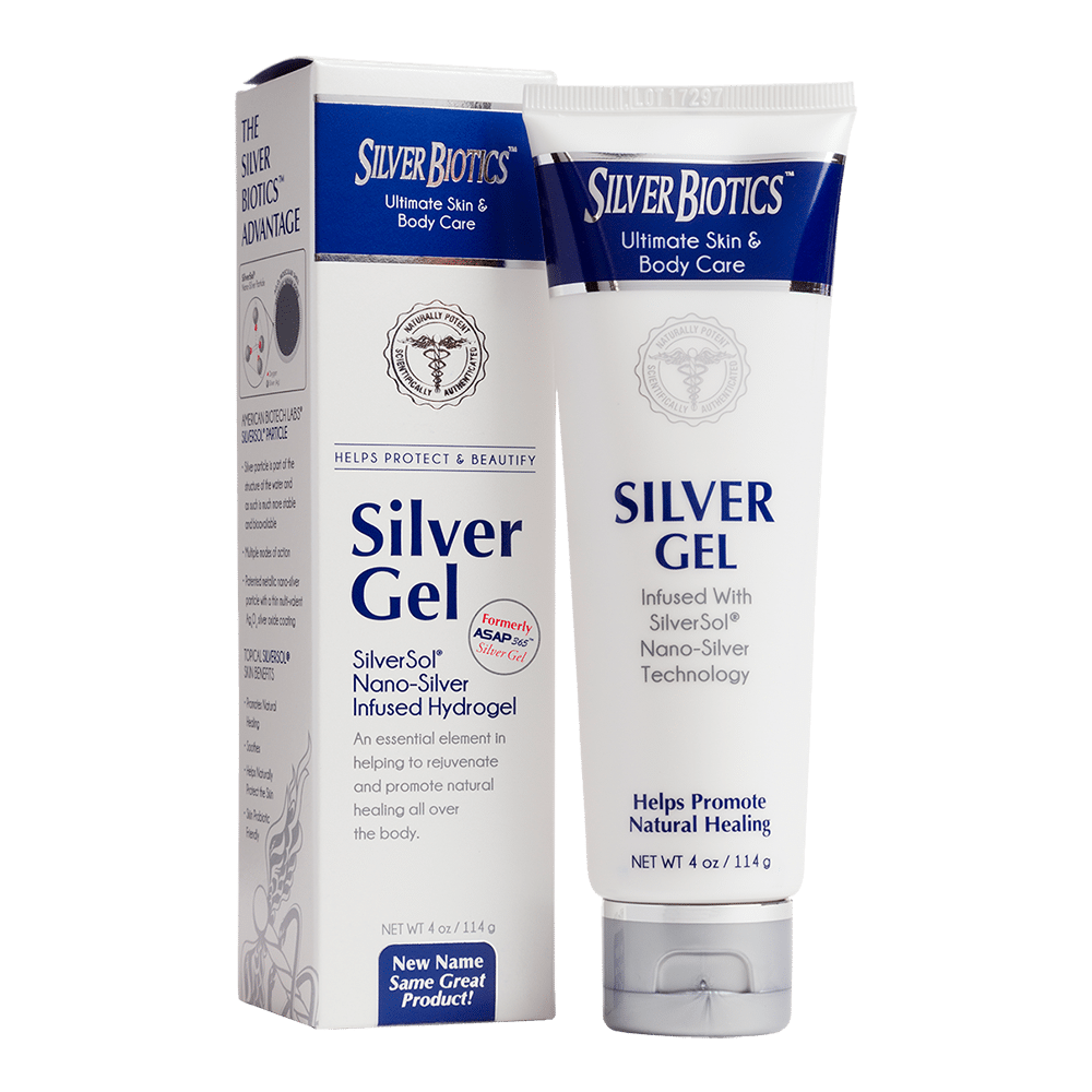 Silver Gel Nano-Silver Infused Hydrogel 4oz